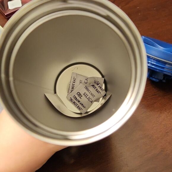 Lilly Pulitzer Dark Blue w/ Flamingos Stainless Steel Tumbler NWT - Picture 6 of 7